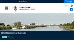 Desktop Screenshot of comune.eraclea.ve.it
